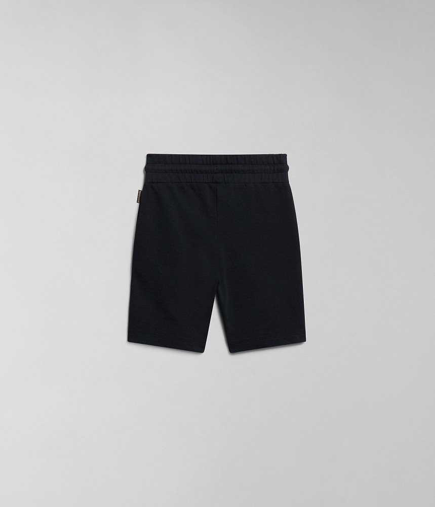 Napapijri Kitik Bermuda Shorts (4-16 YEARS) Korte Broek Kinderen Zwart | 3752106-NX