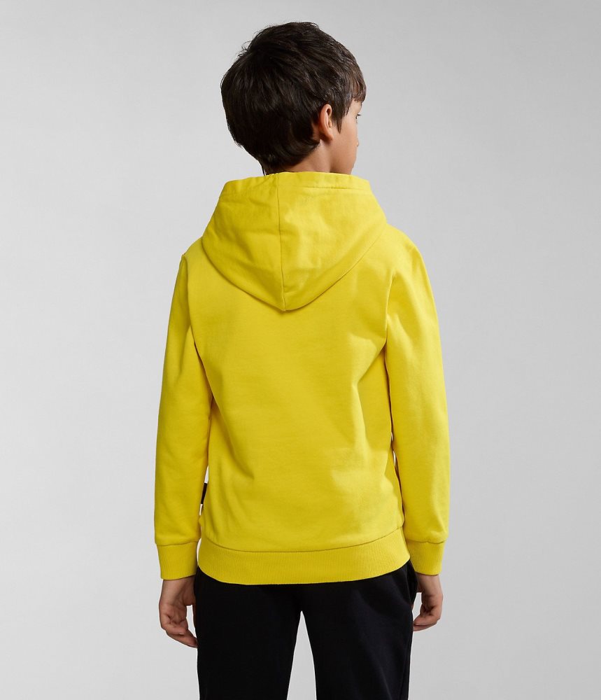 Napapijri Kitik Hoodie (4-16 YEARS) Hoodie Kinderen Geel | 3572648-NU