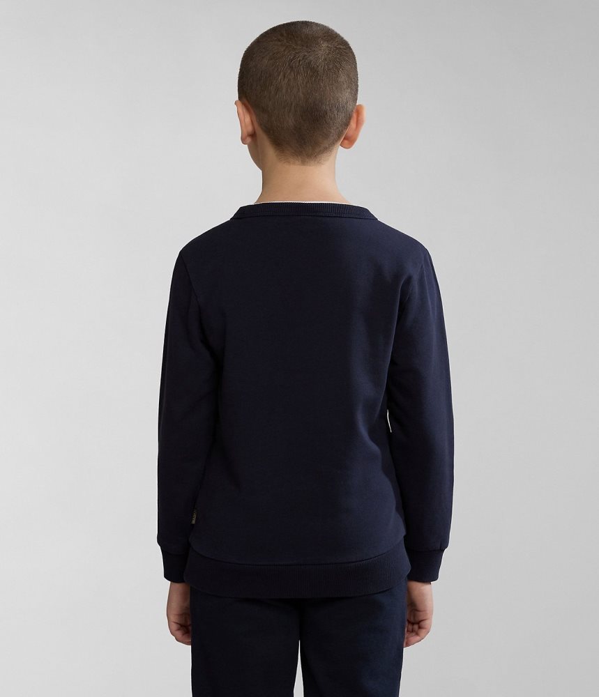 Napapijri Kitik Sweatshirt (4-16 YEARS) Sweatshirts Kinderen Donkerblauw | 1947053-AY