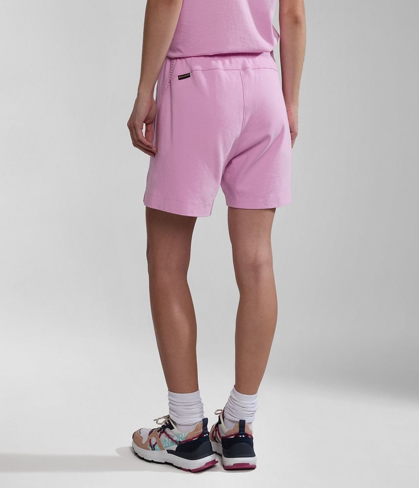 Napapijri Kreis Bermuda Shorts Korte Broek Dames Roze | 9378062-LF