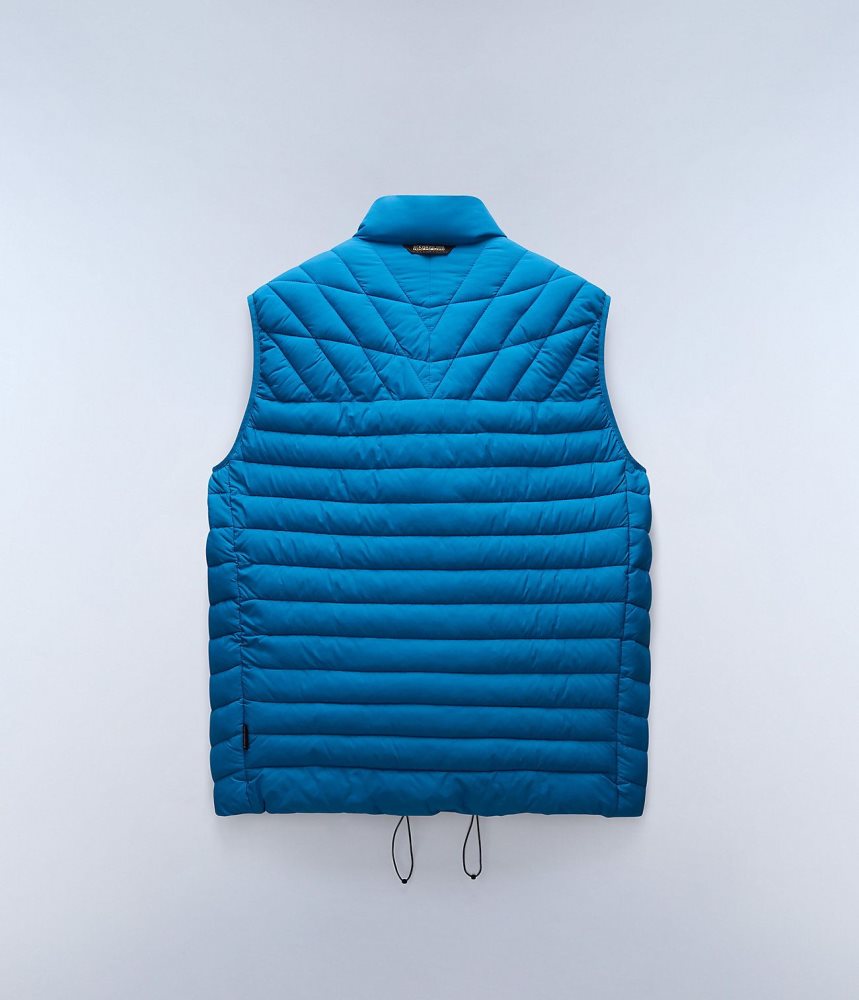 Napapijri Lapaz Vest Gilet Heren Blauw | 1062738-TK