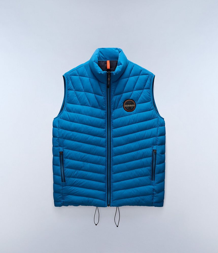 Napapijri Lapaz Vest Gilet Heren Blauw | 1062738-TK