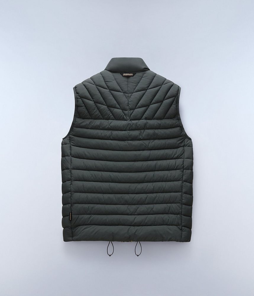 Napapijri Lapaz Vest Gilet Heren Groen | 8736021-QF