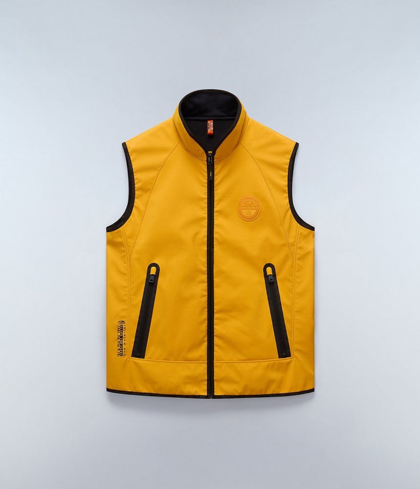 Napapijri Lorze Vest Gilet Heren Oranje | 8237450-KV