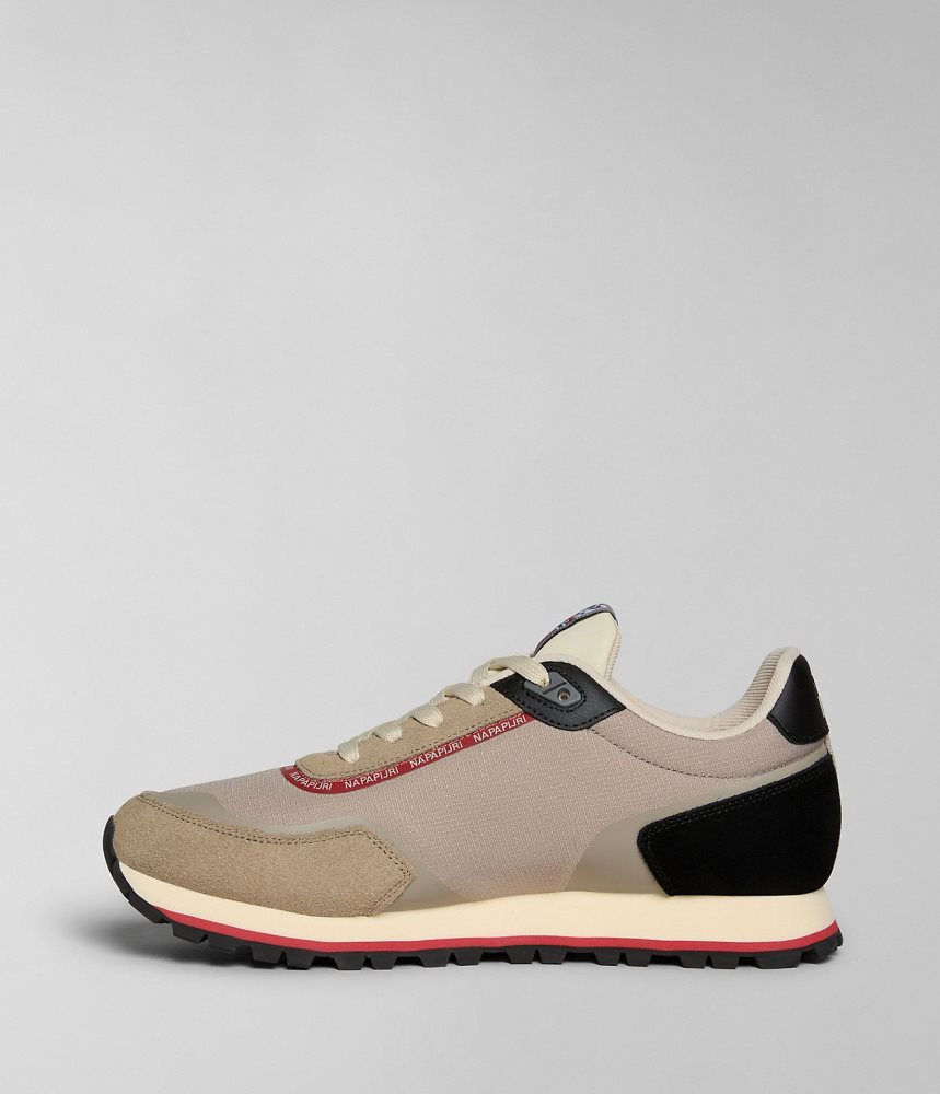 Napapijri Lotus Trainers Sportschoenen Heren Beige | 2564791-BX