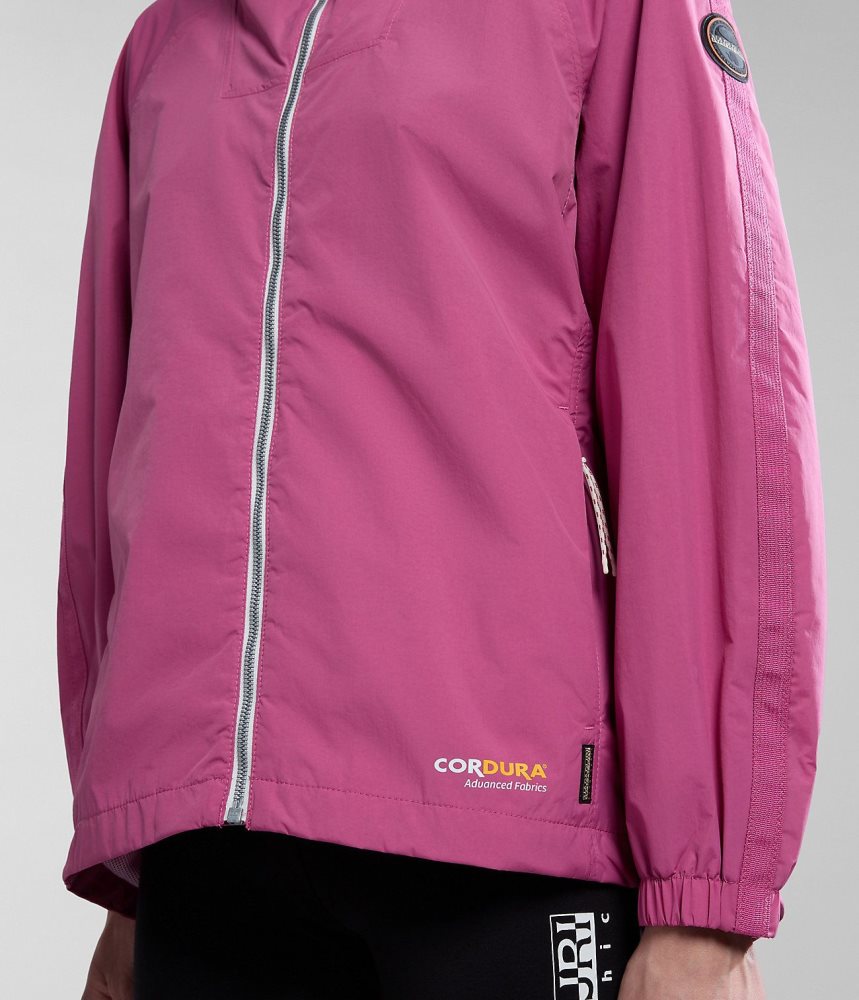 Napapijri Makay Windbreaker Regenjassen Dames Roze | 5680934-OL