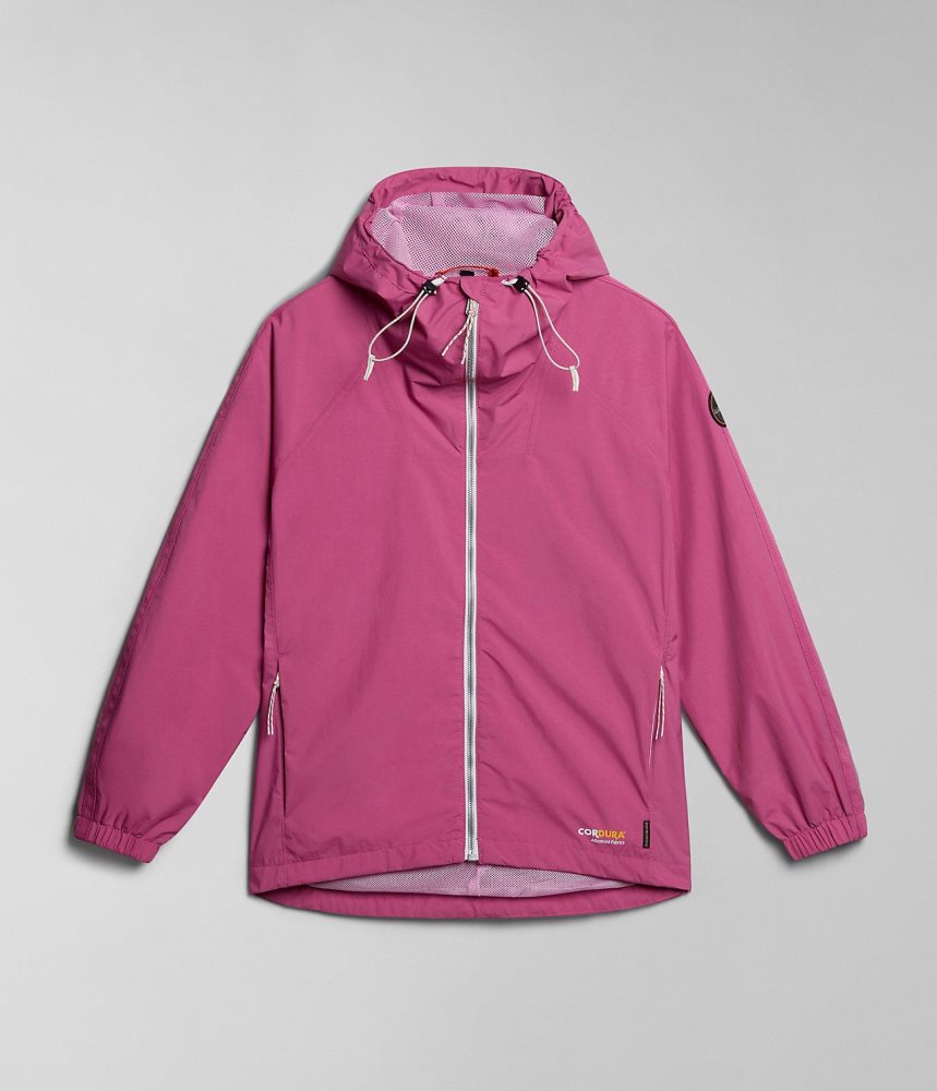 Napapijri Makay Windbreaker Regenjassen Dames Roze | 5680934-OL