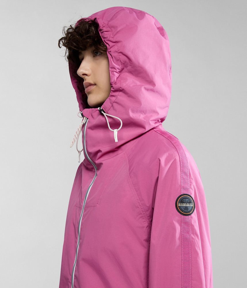 Napapijri Makay Windbreaker Windjak Dames Roze | 5743201-MJ