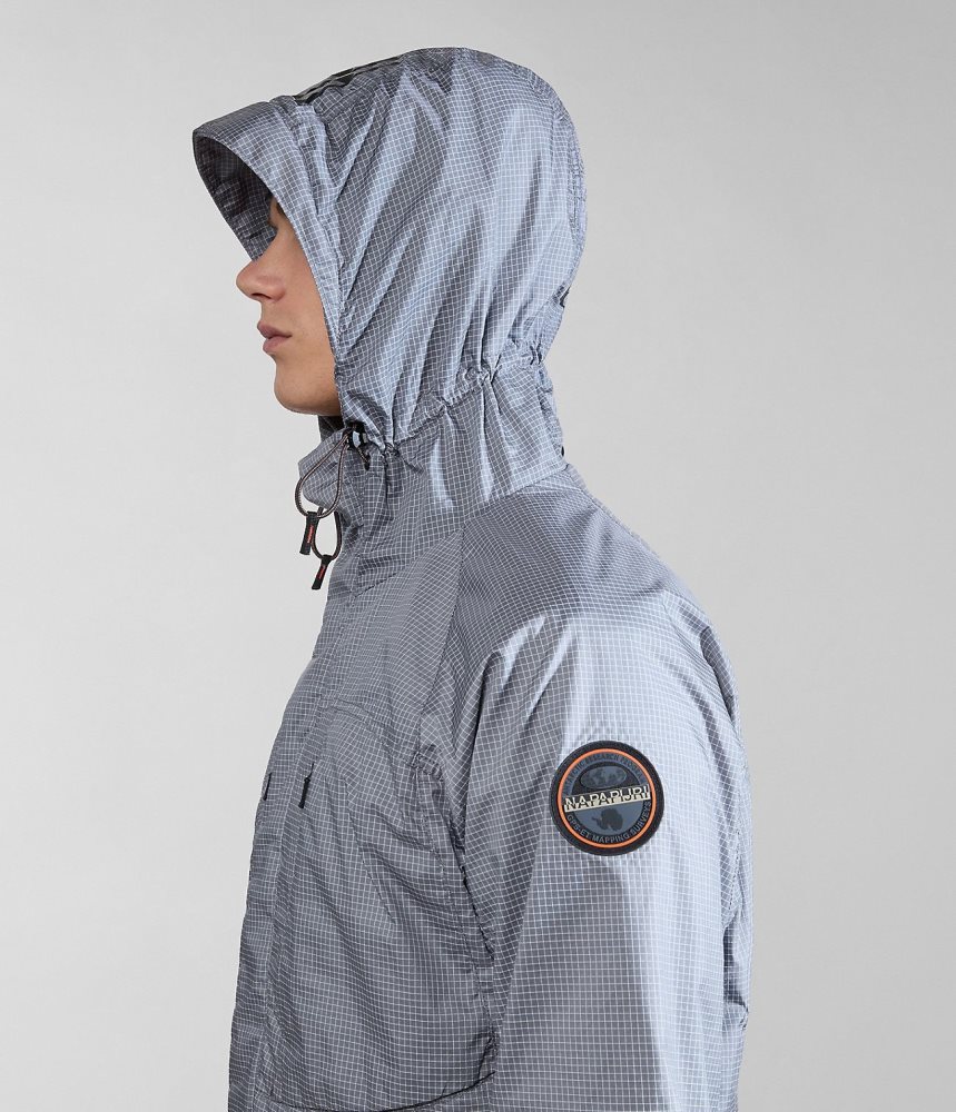 Napapijri Makay Windbreaker with Dyneema Regenjassen Heren Grijs | 3612957-QM