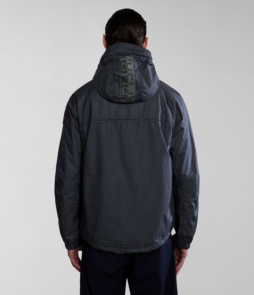 Napapijri Makay Windbreaker with Dyneema Regenjassen Heren Donkerblauw | 0862175-MR