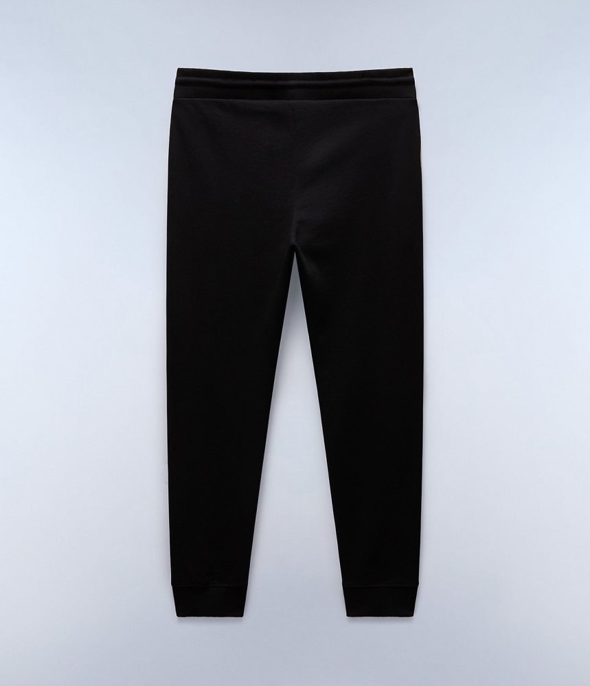 Napapijri Malis Fleece Trousers Joggingbroek Heren Zwart | 1957082-GH