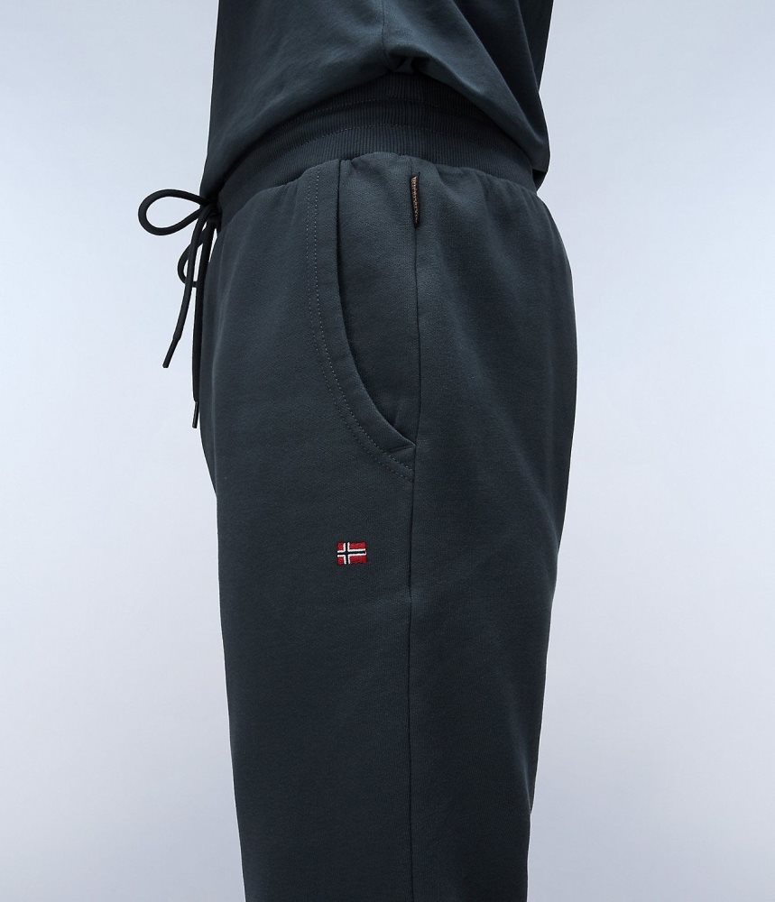 Napapijri Malis Fleece Trousers Joggingbroek Heren Groen | 4138769-RI