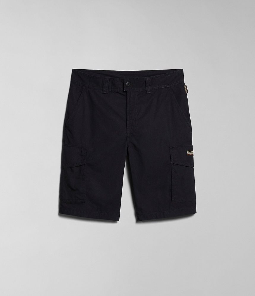 Napapijri Maranon Bermuda Shorts Korte Broek Heren Zwart | 0825693-XI