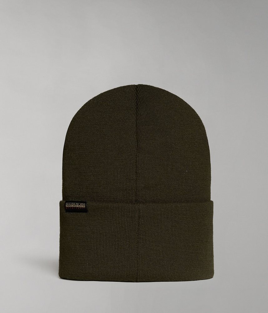 Napapijri Mountain Beanie Hoeden Dames Khaki Groen | 8624951-BF