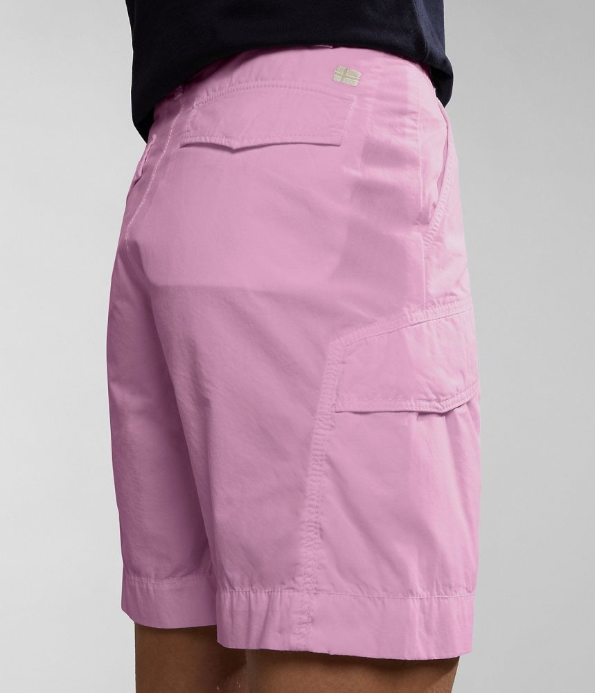 Napapijri Narin Bermuda Shorts Korte Broek Dames Roze | 7491652-CQ