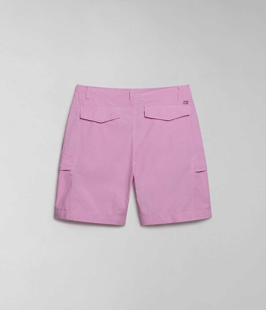 Napapijri Narin Bermuda Shorts Korte Broek Dames Roze | 7491652-CQ