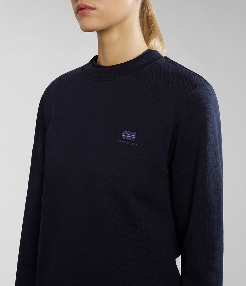 Napapijri Nina Summer Sweatshirt Sweatshirts Dames Donkerblauw | 7580926-IJ