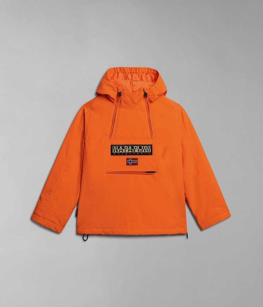 Napapijri Northfarer Winter Anorak Jacket (4-16 YEARS) Regenjassen Kinderen Oranje Rood | 9258603-QH