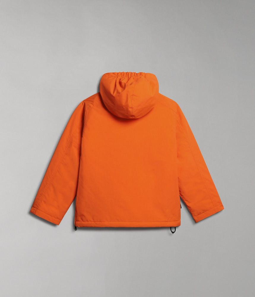 Napapijri Northfarer Winter Anorak Jacket (4-16 YEARS) Regenjassen Kinderen Oranje Rood | 9258603-QH