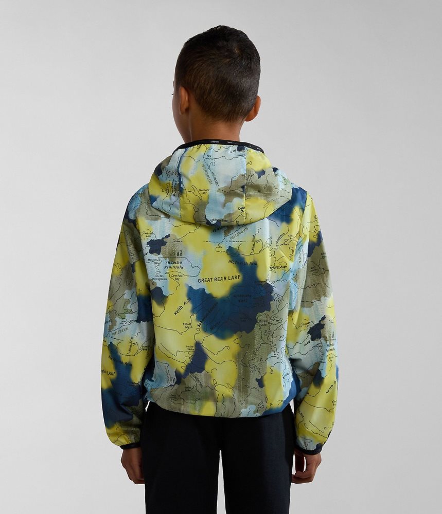 Napapijri Ontario Short Jacket (4-16 YEARS) Windjak Kinderen Multicolour | 9853147-KB