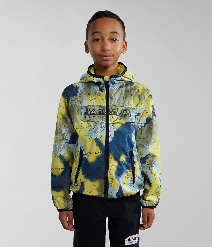 Napapijri Ontario Short Jacket (4-16 YEARS) Windjak Kinderen Multicolour | 9853147-KB