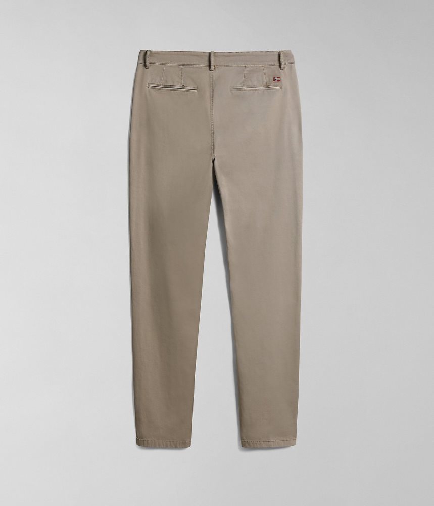 Napapijri Puyo All-Seasons Chino Trousers Chino Broek Heren Beige | 2786031-PR