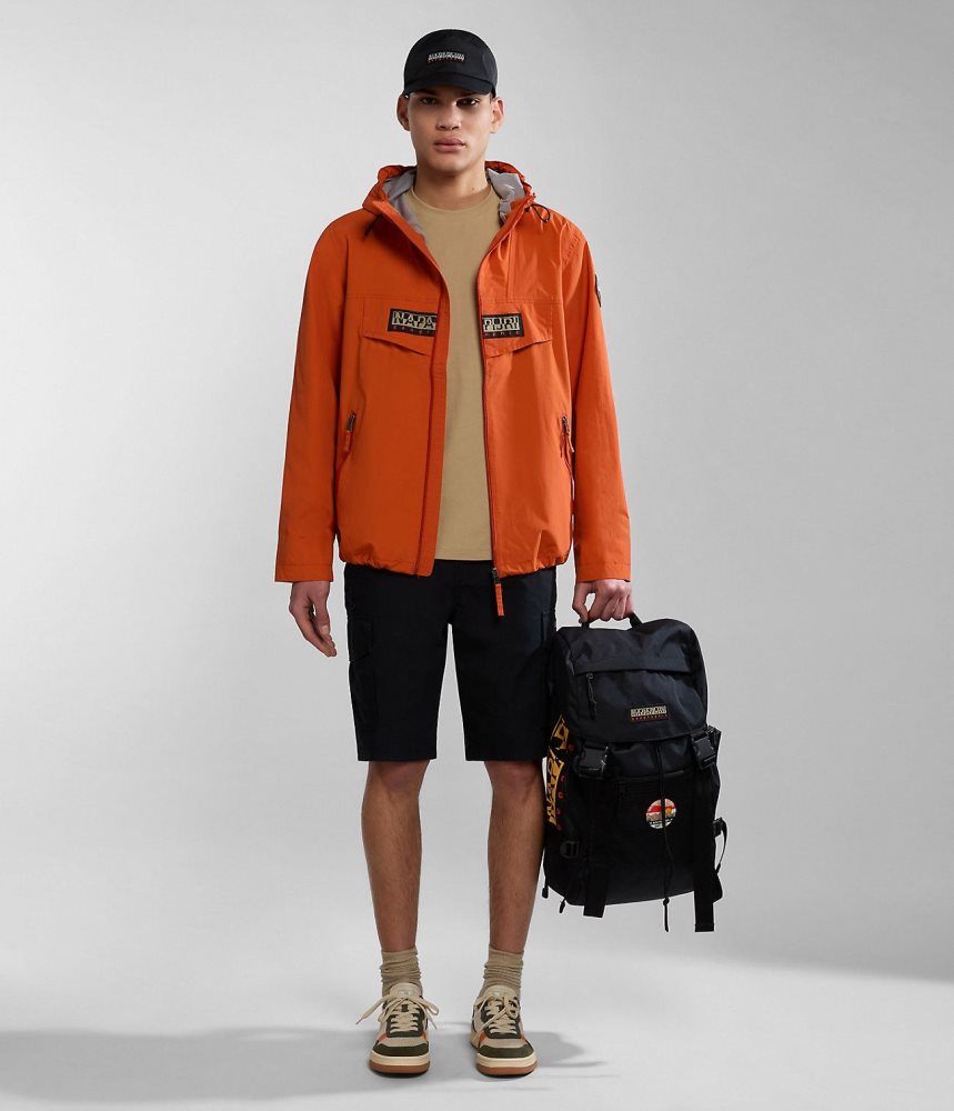 Napapijri Rainforest Open Summer Jacket Regenjassen Heren Oranje | 1583604-IX