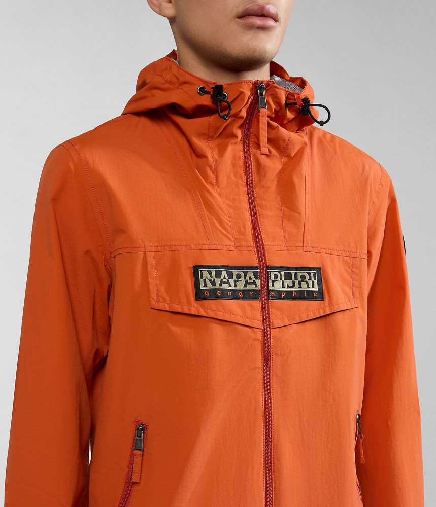 Napapijri Rainforest Open Summer Jacket Regenjassen Heren Oranje | 1583604-IX