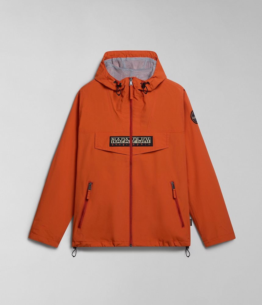 Napapijri Rainforest Open Summer Jacket Regenjassen Heren Oranje | 1583604-IX