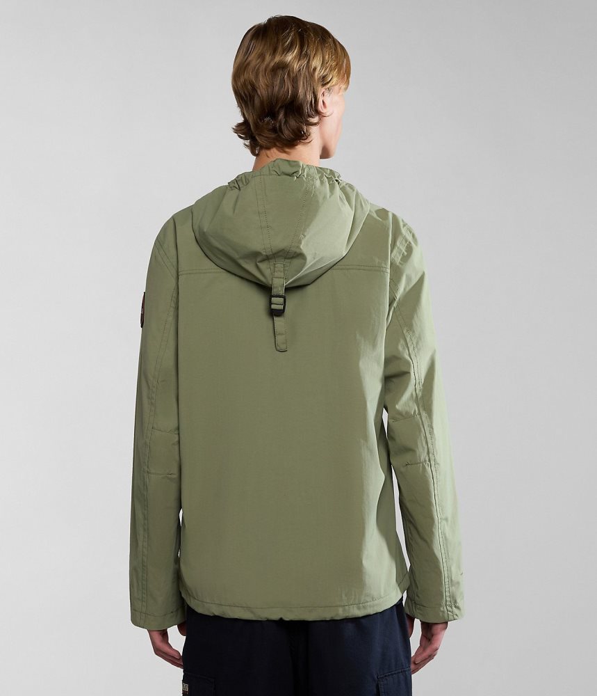 Napapijri Rainforest Open Summer Jacket Windjak Heren Groen | 6085243-AL