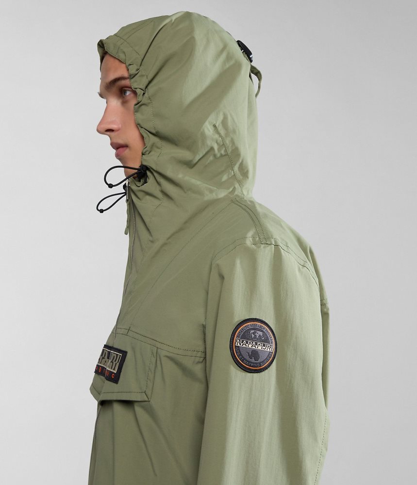 Napapijri Rainforest Open Summer Jacket Windjak Heren Groen | 6085243-AL