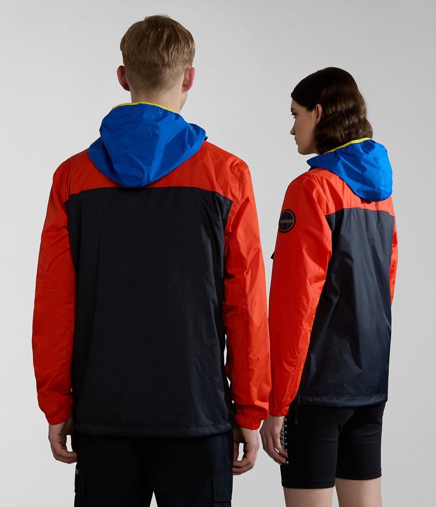 Napapijri Rainforest Ripstop Anorak Jacket - Unisex Windjak Dames Multicolour | 9170346-YX