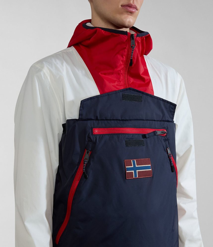 Napapijri Rainforest Ripstop Anorak Jacket - Unisex Regenjassen Heren Multicolour | 1304862-VW