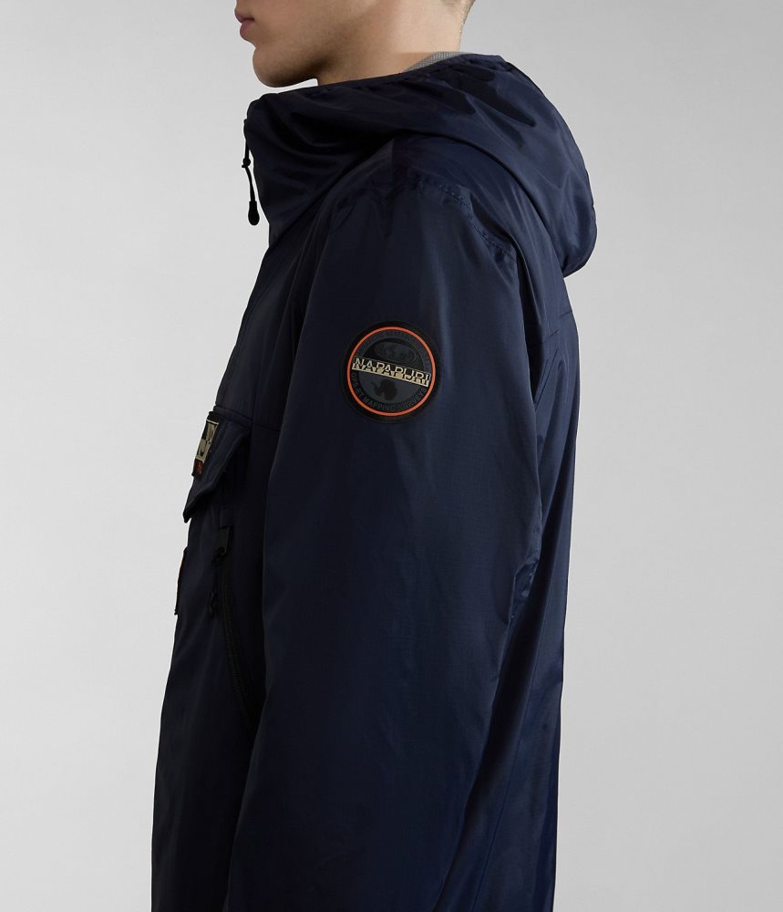 Napapijri Rainforest Ripstop Anorak Jacket - Unisex Windjak Dames Donkerblauw | 3294015-XQ