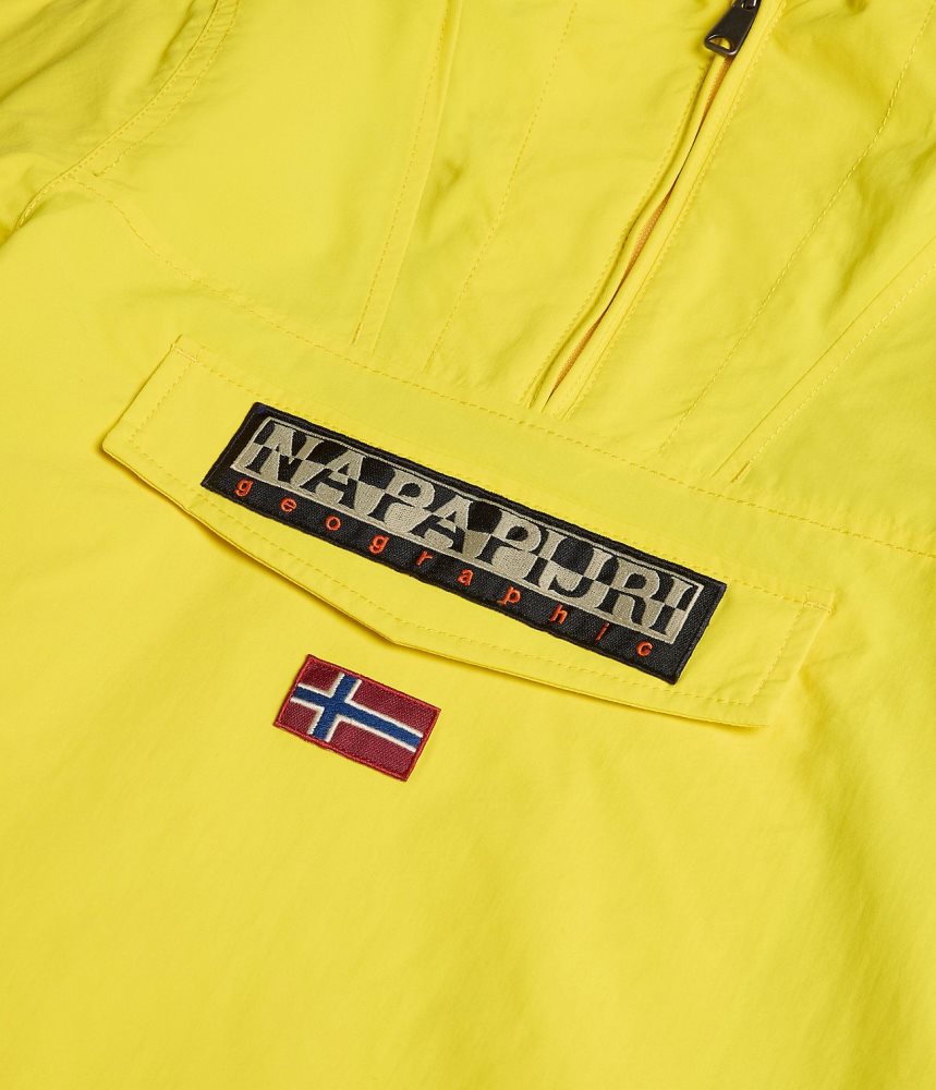 Napapijri Rainforest Summer Anorak Jacket (4-16 YEARS) Regenjassen Kinderen Geel | 0394578-ZS