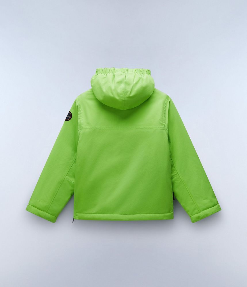 Napapijri Rainforest Winter Anorak Jacket (4-16 YEARS) Regenjassen Kinderen Groen | 3256091-DC