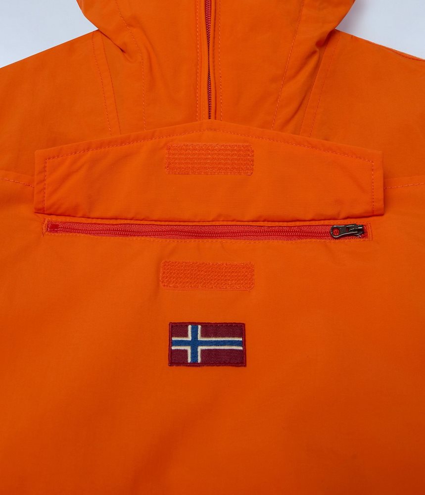 Napapijri Rainforest Winter Anorak Jacket (4-16 YEARS) Regenjassen Kinderen Oranje Rood | 3408695-GO