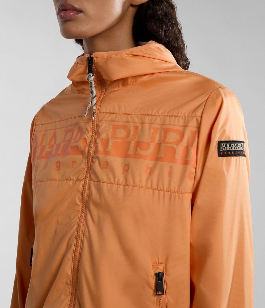 Napapijri Raymi Short Jacket Windjak Dames Oranje | 3872560-FR