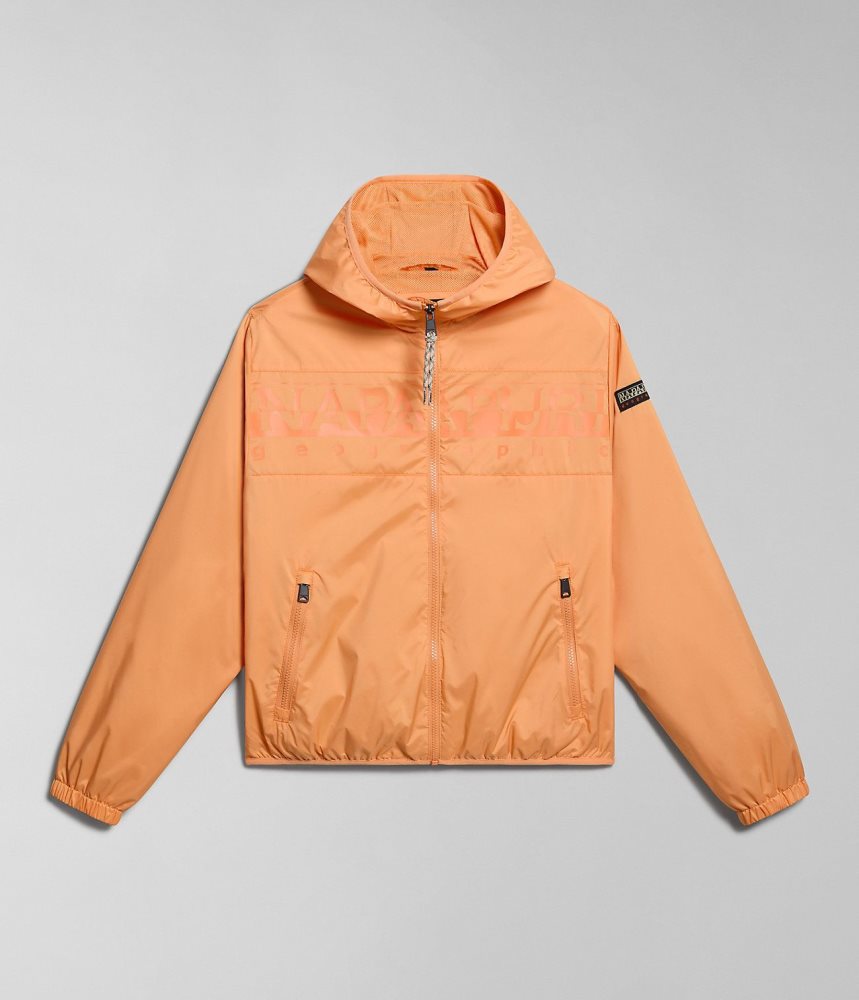 Napapijri Raymi Short Jacket Windjak Dames Oranje | 3872560-FR