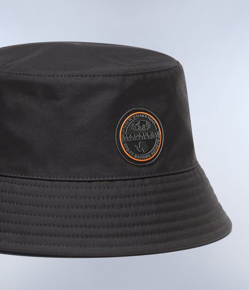 Napapijri Reuss Bucket Hat Hoeden Heren Zwart | 1928057-XL