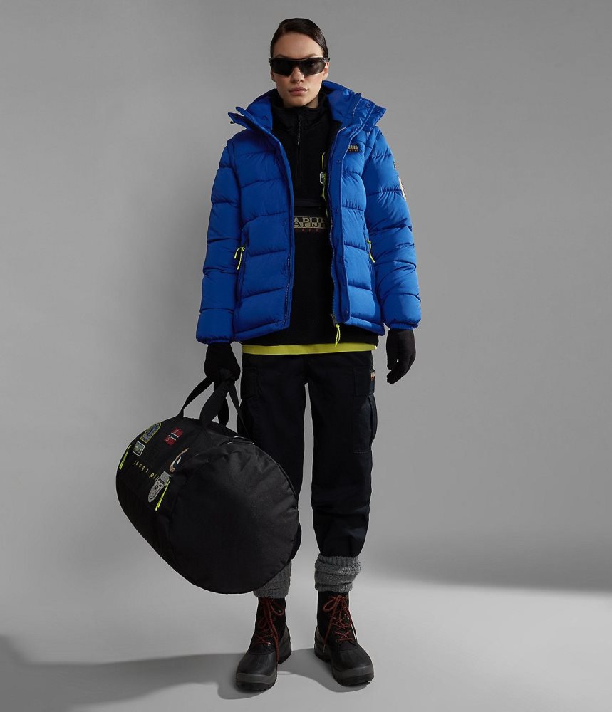 Napapijri Rick Puffer Jacket Puffer Jas Heren Blauw | 7251849-BO