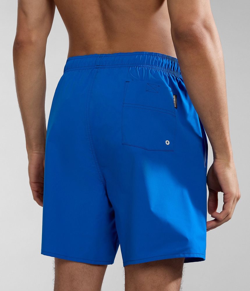 Napapijri Sahtu Swimming Trunks Zwembroek Heren Blauw | 0976435-XQ