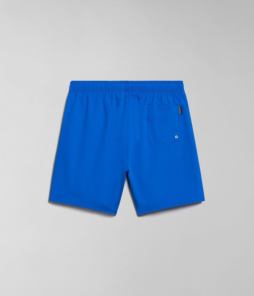 Napapijri Sahtu Swimming Trunks Zwembroek Heren Blauw | 0976435-XQ