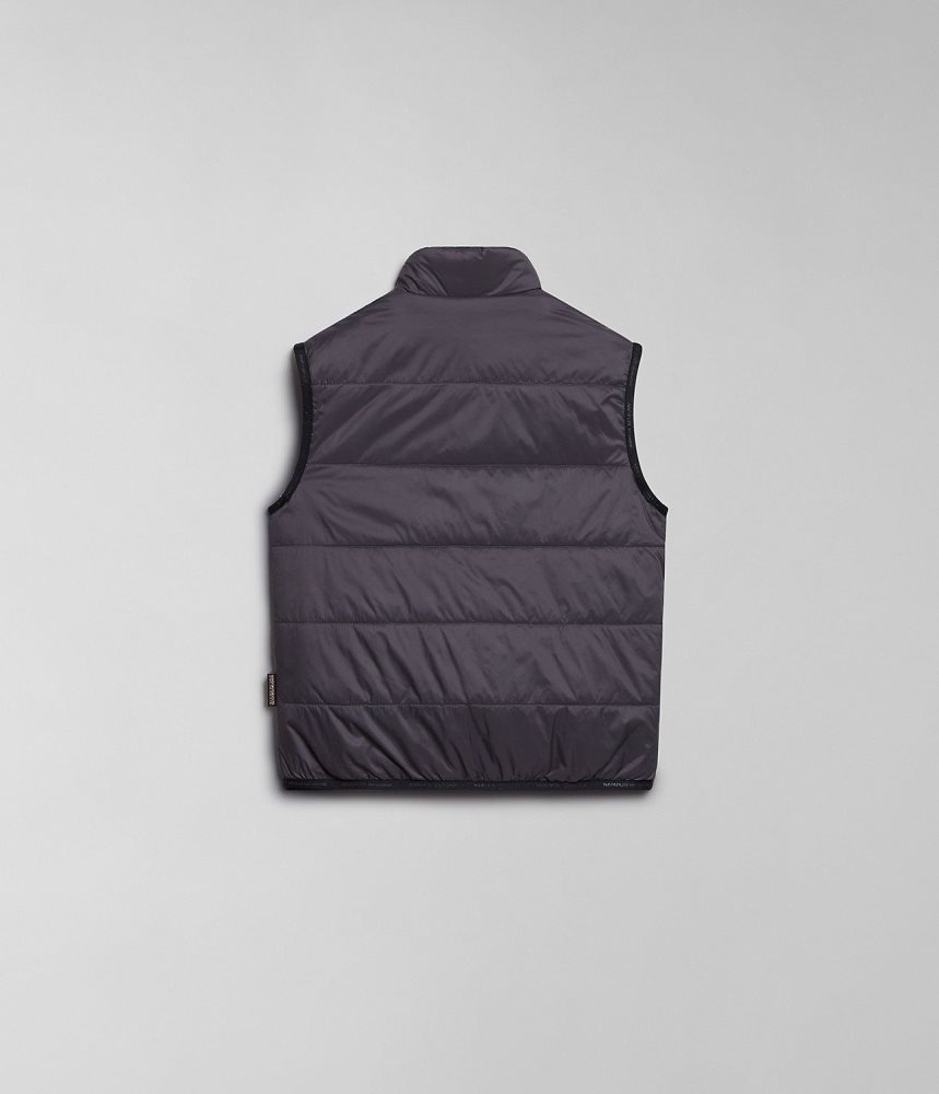 Napapijri Santafe Vest (4-16 YEARS) Gilet Kinderen Donkergrijs | 9125473-MF