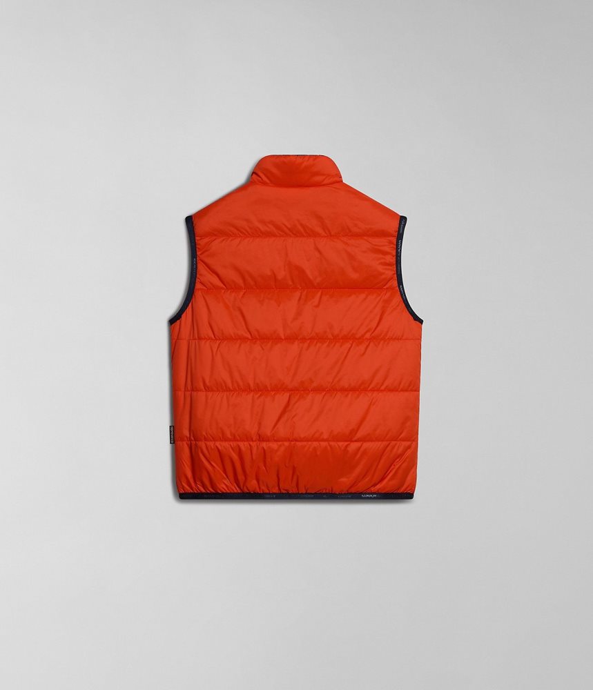 Napapijri Santafe Vest (4-16 YEARS) Gilet Kinderen Oranje | 1083426-ZY