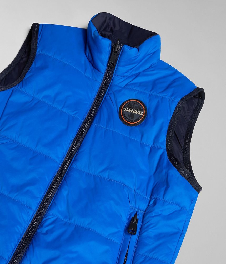 Napapijri Santafe Vest (4-16 YEARS) Gilet Kinderen Blauw | 2504793-VR