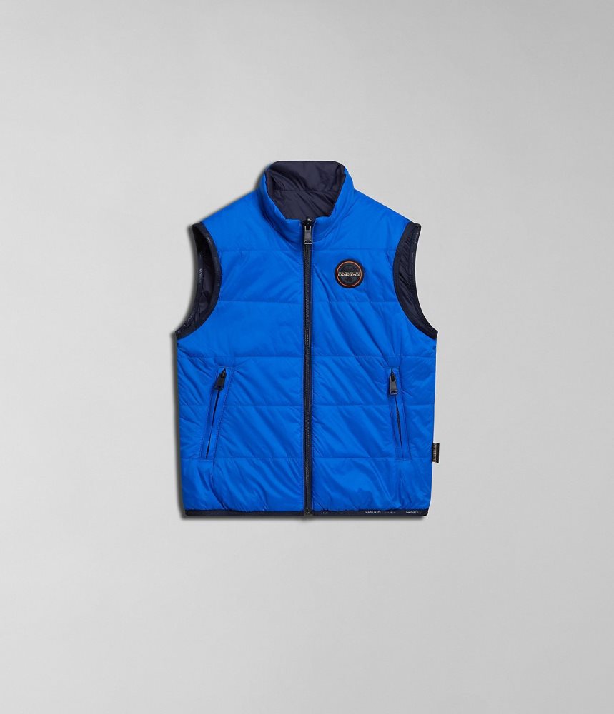 Napapijri Santafe Vest (4-16 YEARS) Gilet Kinderen Blauw | 2504793-VR