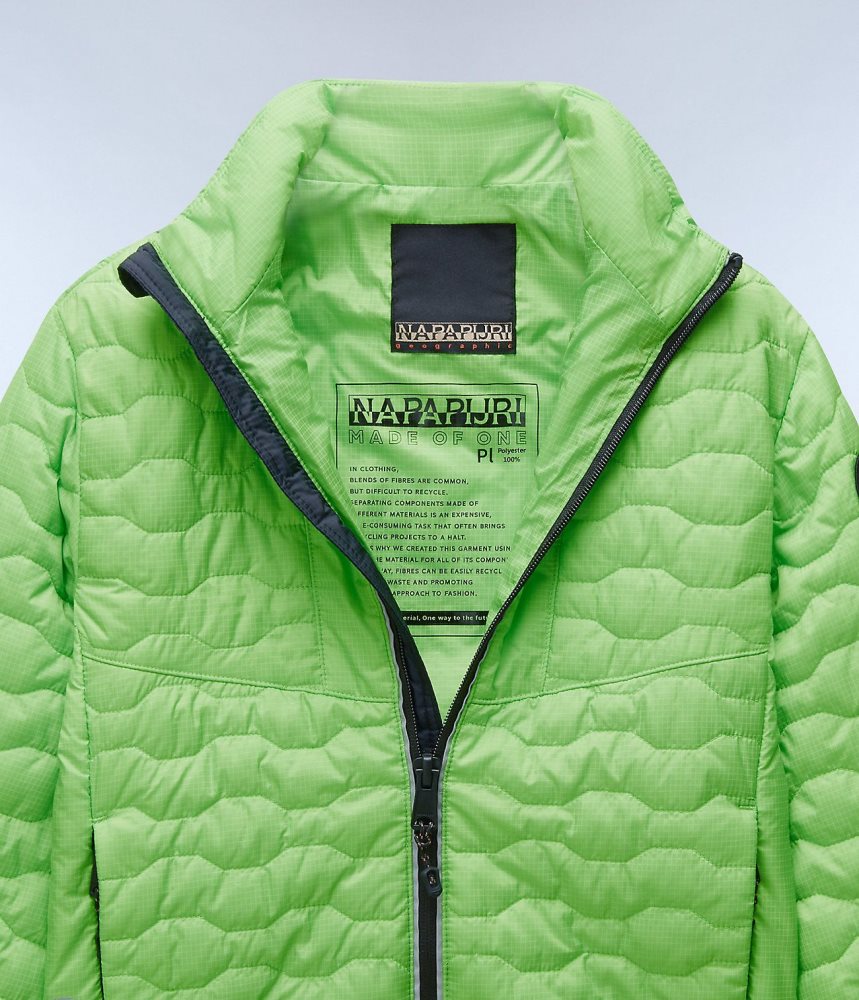 Napapijri Sarine Puffer Jacket (4-16 YEARS) Puffer Jas Kinderen Groen | 7182095-IZ