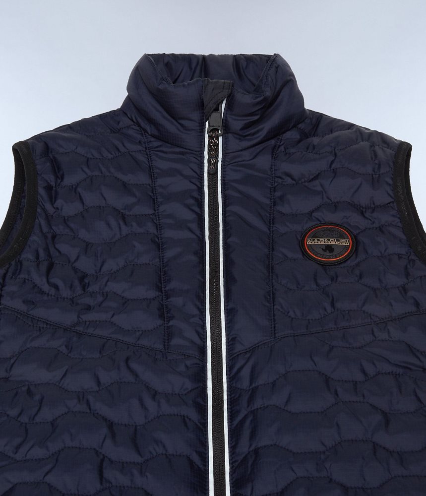 Napapijri Sarine Vest (4-16 YEARS) Gilet Kinderen Donkerblauw | 9430186-IG