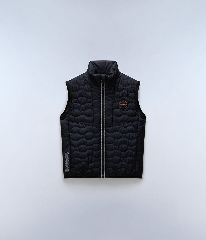 Napapijri Sarine Vest (4-16 YEARS) Gilet Kinderen Zwart | 0598743-KR